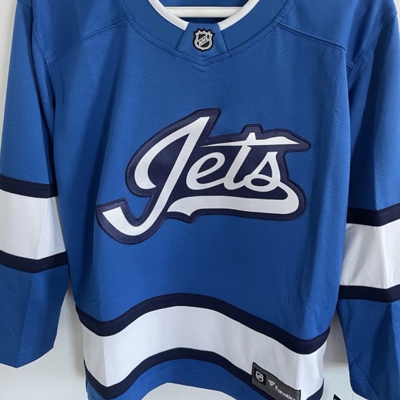 Winnipeg Jets Hockey Jersey Youth L/XL Fanatics Breakaway New - Picture 2 of 5